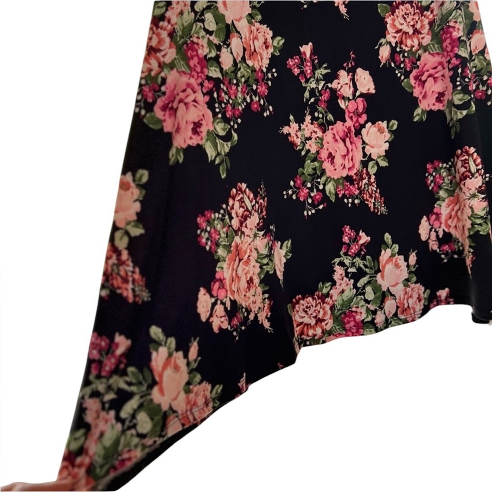 Velvet Floral Dress